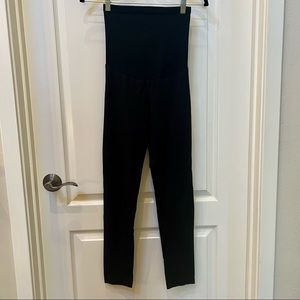 Motherhood maternity black leggings